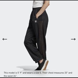 (NWT) Adidas track BELLISTA PANTS